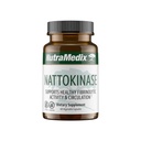 NutraMedix Nattokinase Supplement - Nattokinase 2000 FU per servering - Formuleret til at understøtte hjertets sundhed og sund cirkulation - Gluten + Dairy- Free (60 kapsler)