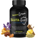 Doctor 's Touch Liposomal Glutathion Supplement - Easy- to- Swallow Glutathion Kapsler for energi, hjerne støtte og hud sundhed - Pure Maksimum Absorption Glutathione Liposomal Supplement
