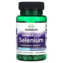 Swanson Selenoccell Selenium 200 mcg 60 Kapsler