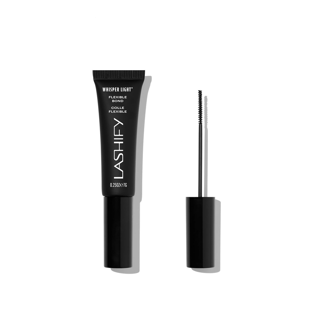Lashify Whisper Light Flexible Bond Eyelash lim til false blærer med micro- Flex technologi- Lash lim til Eyelash udvidelser i sort