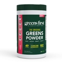 Green First Original Green Powder - 49 Superfoods - Organic Fruits & Veggies - Prebiotika, Probiotika & fordøjelsesenzymer - Antioxidant Smoothie - Dairy Free, Vegan & Non- GMO (Berry, 60 Servere)