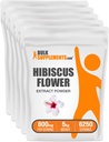 BulkSupplements.com Hibiscus Flower Extract Powder (5 kilogrammer - 11 lbs)