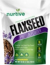 Flaxseed Protein Powder - Plant- baseret, Rich i Omega-3 og antioxidanter - Ideel til post-workout inddrivelse - Nutritional Boost til Smoothies & Baging - Non-GMO & Gluten- Free (16 oz / 454g)