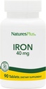 NaturePlus Iron - 40 mg, 90 tabletter - Vegetarisk, Gluten Free - 45 Servering