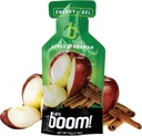Boom Nutrition - Carb Boom Energy Gel - Fruit- Flavored Energy Gels - Workout Gel - Energy Gel til cykling - Running Gel - Natural Energy Gel - Apple Kanel (24 Pack)
