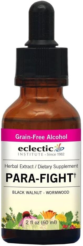 Eclectic Institute Para- Fight Shuttle 124; Tidligere sort valnød - Wormwood Extract Shuttle 124; 2 Ounce
