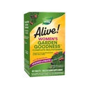 Naturen er i live! Garden Godhed Multivitamin til kvinder, Høj Potens B- Vitaminer til støtte Cellular Energy *, 1 Servering Veggies & Frugter * *, 60 tabletter