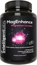 Intelligente Labs Magenhance Magtein Magnesium Complex Supplement L- Threonat med Magnesiumglycinat og Taurat, 90 kapsler