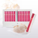 BI-SU Extract Jelly Stick Budd124; Natural Swiftlet Nests Extract, Collagen, C-vitamin, japansk hudpleje, Anti- Aging, vedligeholder hudelasticitet, øger immunsystemet, GI sundhed, Cranberry Flavor, 30 PCS