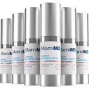Eye Serum (15 ml) Under Eye Treatment for Dark Circles, Crow 's Feet & Eye Tasker - Eye Serum for All Skin Type - Anti- Aging under Eye Cream - Reducerer Eye Puffiness - For Day & Night Time Use - 6 PAKNING