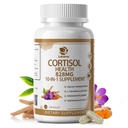 10- in-1 Cortisol Kosttilskud med Magnesium, Ashwagandha, Kamille, L- Theanine, Phosphatidylserin, St. John 's Wort, Astragalus, C-vitamin & D3, for kvinder Mænd, 120 Veganske kapsler til 2 måneder, non-GMO