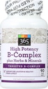 365 af Whole Foods Market, High Potency B- Complex, 90 ct