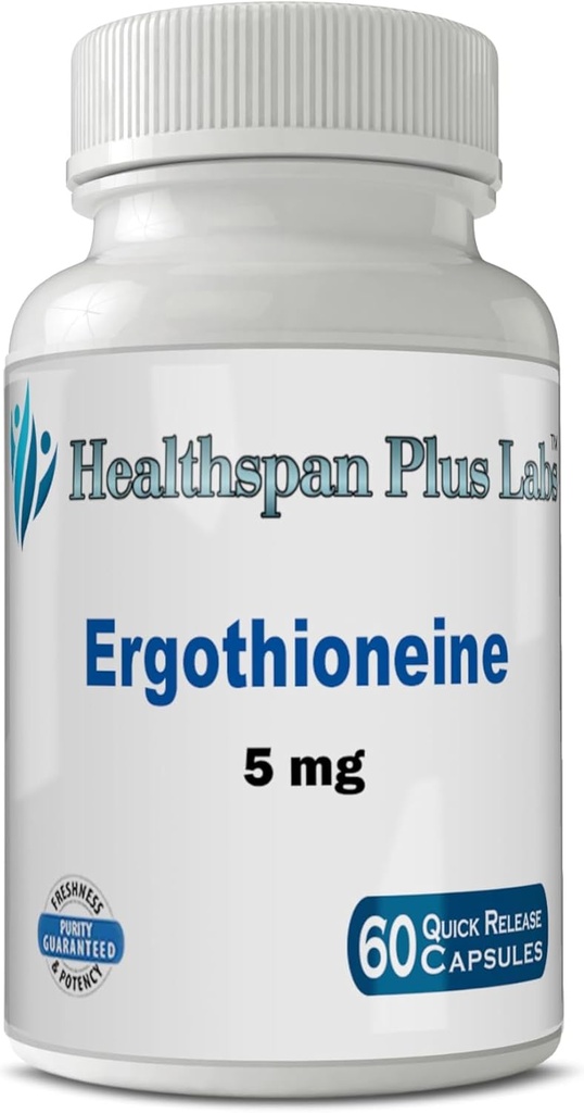 Ergothioneine 5mg, 60 kapsler