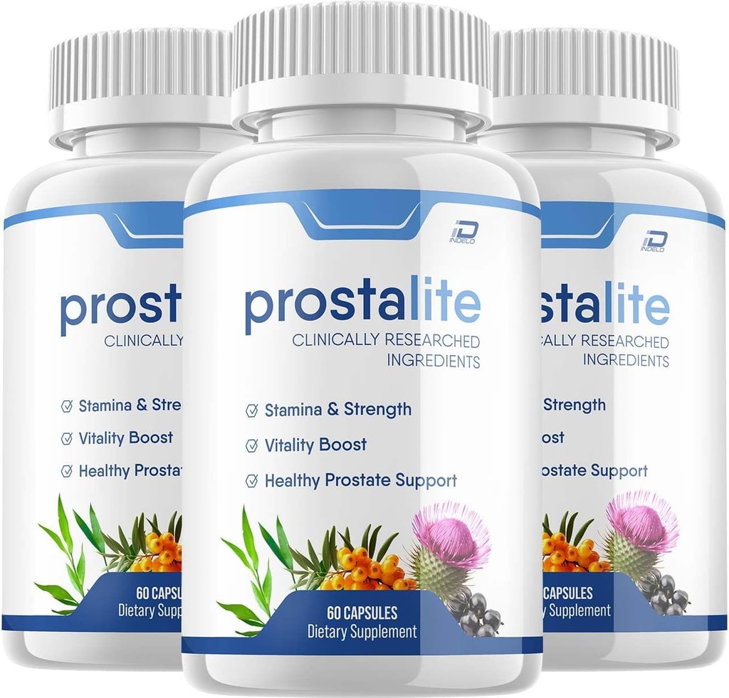 Prostalit Supplement - Prostalight Advanced Formel Prostalit Supplements Anmeldelser (3 Pack - 180 Kapsler)