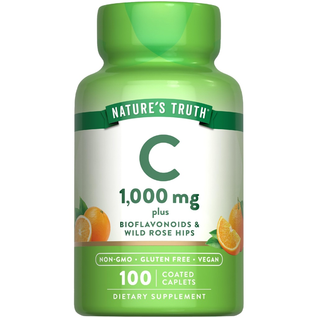 Nature 's Truth Vitamin C Bioflavonoider & Rose HIPS