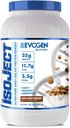Evogen Isoject - Whey Protein Isolate Deponering 124; Ultra- Pure Whey Protein Powder with Igenitor Enzymes, BCAA og EAAs Deponering 124; Forbedret Absorption & Recovery Deponering 124; Mini Crisp Cookies Deponering 124; 25 Serveringer