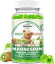 Liposomal Kids Magnesium Gummies- Magnesium Glycinate Gummies for Kids Supplement- w / Omega-3, Vitamin B6, D3- Support Calm Stress Relief, Bones, Mood, Green Apple & Kiwi Flavor, 60 Count