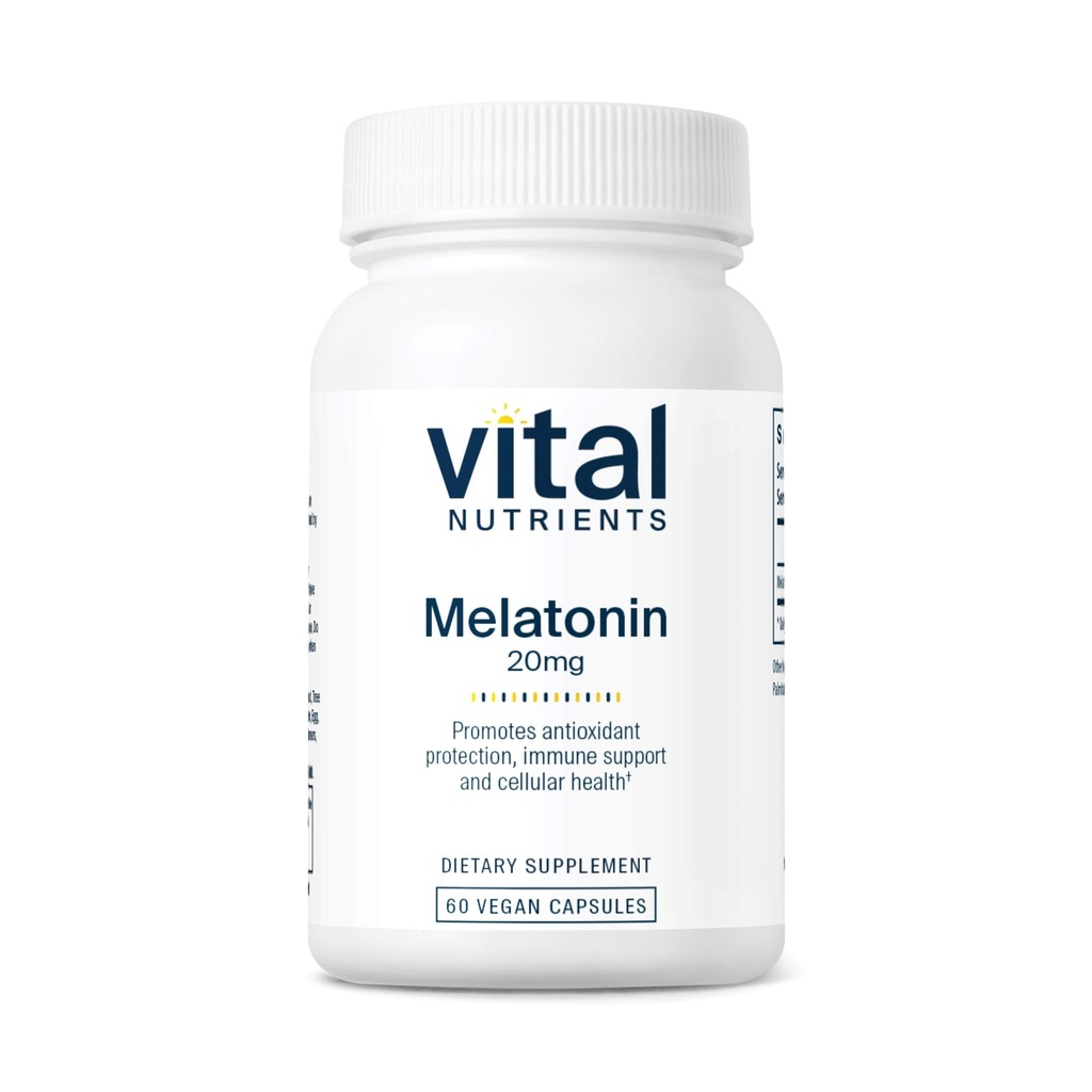 Vital Nutrients Melatonin 20mg