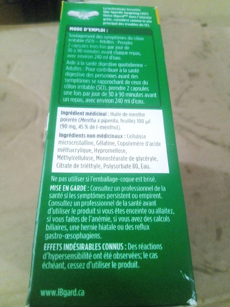 IBgard Daglig Gut Health Support Kosttilskud, 96 kapsler (Packaging May Vary)