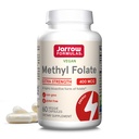Jarrow Formulas Extra Strength Methyl Folate 400 mcg, Kosttilskud til cardiovaskulær og Neurologisk Health Support, 60 Veggie Capsules, 60 Day Supply