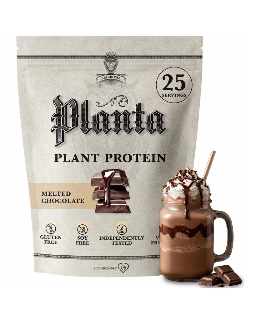 Ambrosia Planta - Premium Plant- Based Protein Buddy 124; Vegan & Keto Friendly