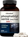 Ultra Strength Phosphatidylserin Supplement 500mg per servering, 240 Kapsler