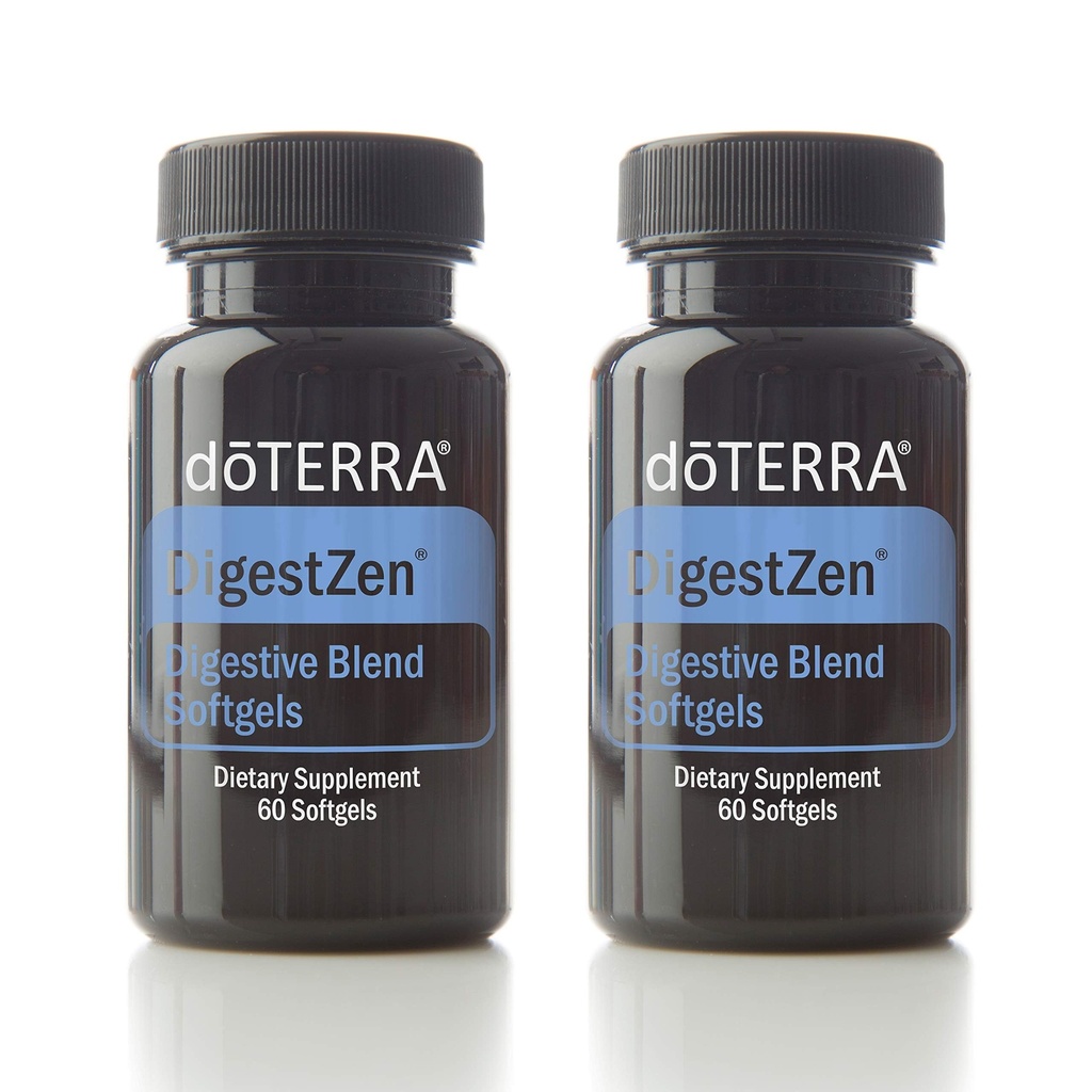 doTERRA doTerra DigestZen Softgels, 60 Greve (pakke med 2)