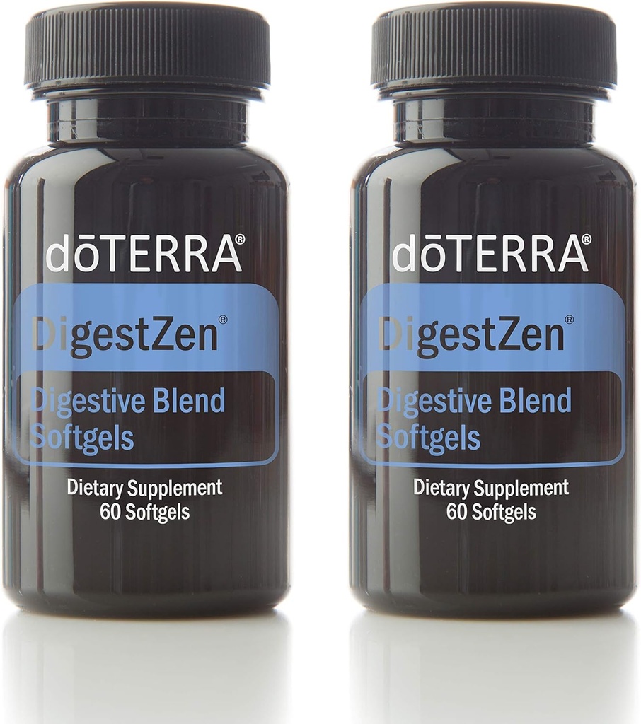 doTERRA doTerra DigestZen Softgels, 60 Greve (pakke med 2)