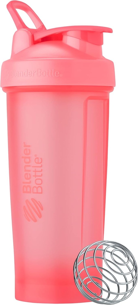 BlenderFlaske Classic V2 Shaker Flaske Perfekt til Protein Shakes og Pre Workout, 28-Ounce, Light Pink