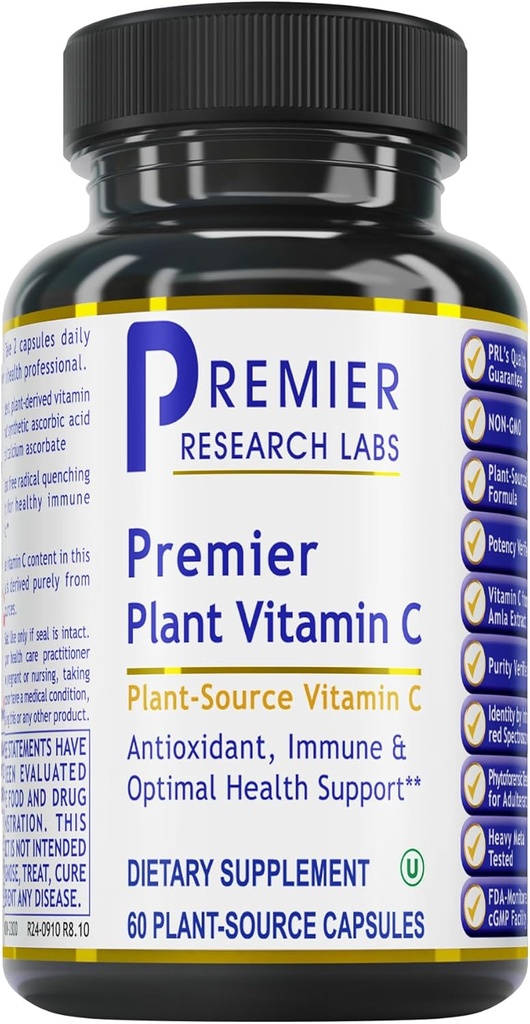 Premier Research Labs PneumoVen - Lung Support Supplement w / Bromelain & NAC, Lung Health Support Vitaminer, Lung Cleanse - 60 kapsler