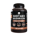 PURE ORIGINAL INGREDIENSER Shiitake Mushroom (365 kapsler), Ingen Magnesium eller ris Fyldere, Altid Ren, Lab Verified