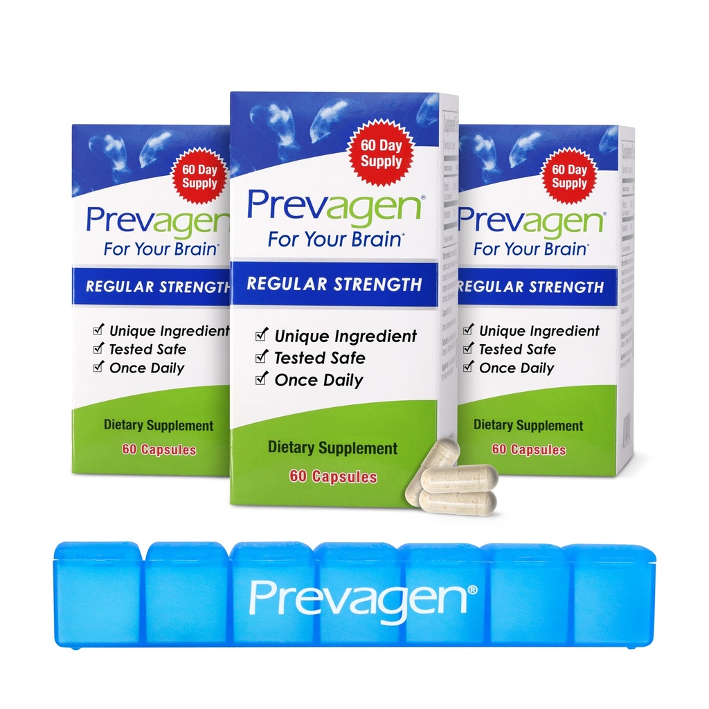 Prevagen Regular Strength - 180 kapsler (6 Måned Supply)