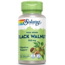 SOLARAY Black Walnut 500 mg - Hel Hull - Traditional Herbal Support Formel - Non- GMO Verified, Vegan, Lab Verified - 60- Day Garanti - 100 Servere, 100 VegCaps