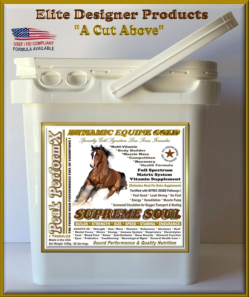 Peak PerformX... Supreme Soul Multi Vitamin * Body Builder * Konkurrence * Inddrivelse * Nitrooxid Pathways * Health Formel. 1420g w / Tribulus