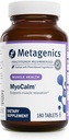 Metagenics MyoCalm - Calcium & Magnesium supplement til muskelafslapning * - med Passionflower & Valerian Root for Forbedret Absorption - Non- GMO, Gluten- Free & Vegetarian - 180 tabletter