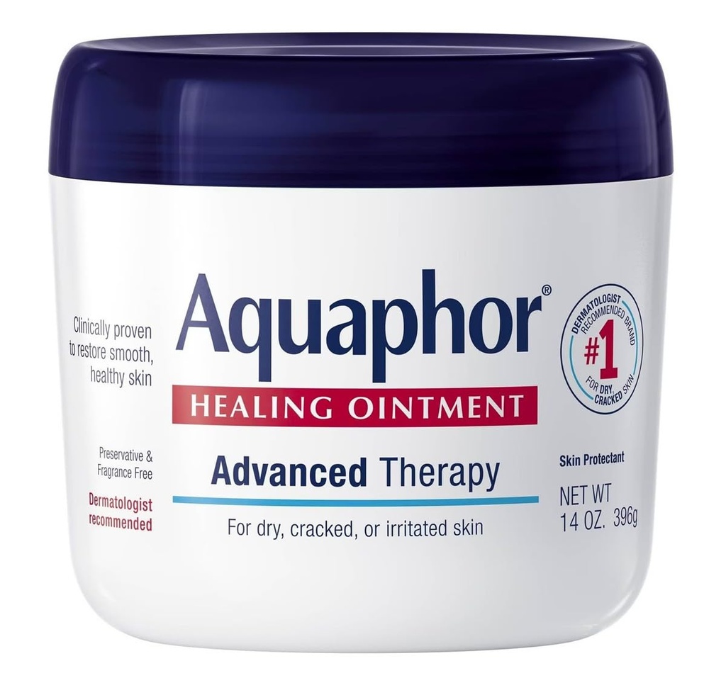 Aquaphor Healing Salve 14 Ounce Jar (414ml) (3 Pack)