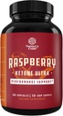 Pure Raspberry ketoner vægttab supplement - Keto Burn Natural Fat Burner Diet Pills for Mænd & Kvinder Boost Metabolisme Burn Belly Fat Potent Appetite Suppressant 500 mg 60 Kapsler