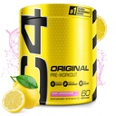Cellucor C4 Original Pre Workout Powder Pink Lemonade Vitamin C til immunsupport Sukker Gratis Preworkout Energi til mænd og kvinder 150mg Koffein + Beta Alanine + Creatin 60 Servering