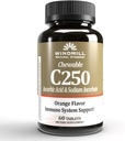 Vitamin C CHEWTBS 250MG TNGR WMILL Størrelse: 60