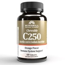 Vitamin C CHEWTBS 250MG TNGR WMILL Størrelse: 60