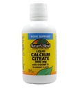 Flydende calciumcitrat 1000mg med D3 16 fl oz Flydende blåbær