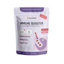 Kids Immunbooster med Elderberry, Acerola Cherry, Zink, Vitaminer C & D - Straight-to- mund pulver - 30 Servere - 2 Artikker