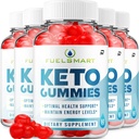 Fuel Smart ACV Gummies Supplement - FuelSmart + ACV Weight Management Gummies Apple Cider Vinagar 1000MG, Fuel Smart Keto Gummies Anmeldelser, Vitamin B12 (5 Pack - 300 Gummies)