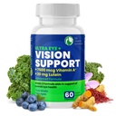 DR VITAMIN SOLUTIONS Vision Support Eye Vitamin til Macular Health (1 flaske, 60 kapsler)