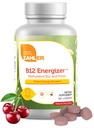 Zahler Energizer - Folate og B12 Supplement - Hurtig opløsning Cherry Flavor Lozenges Dual Vitamin Methylerede B12 & Folate tillæg med 1360 mcg folinsyre (360 Tæl)
