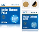 MQ 14ct Motion Sygdom Patches Non Drowsy, Sea Sygdom Patches for Cruise Travel Essentials, Vandtæt Patch Bag Øre for Bilfly Højde Sygdom, Lang Sidste 72H
