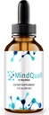 NutraRize MindQuell Drops, All- Natural Support Formel, Premium tillæg til støtte fokus og koncentration, Officiel Mind Quell Gotas anmeldelse (30 Servere)