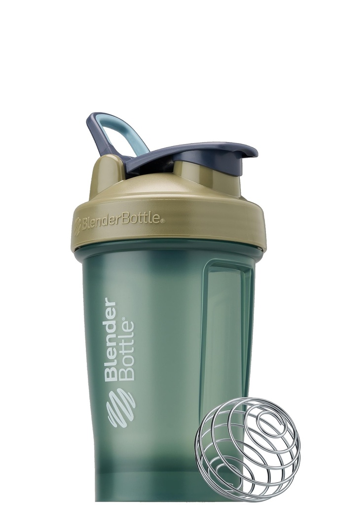 BlenderBottle Classic V2 Shaker Flaske Perfekt til Protein Shakes og Pre Workout, 20oz, Fuld farve Tan
