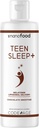 Kodeage Liposomal Teen Sleep + Flydende Melatonin supplement til Teenagere, E-vitamin, Phospholipid Complex, Vegan Chocolate Smoothie Drops, Non- GMO, Sugar Free, 3 Month- Supply, 90 Servere, 8 fl oz