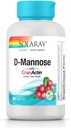 Solaray D- Mannose med CranActin - 60 vegetariske kapsler